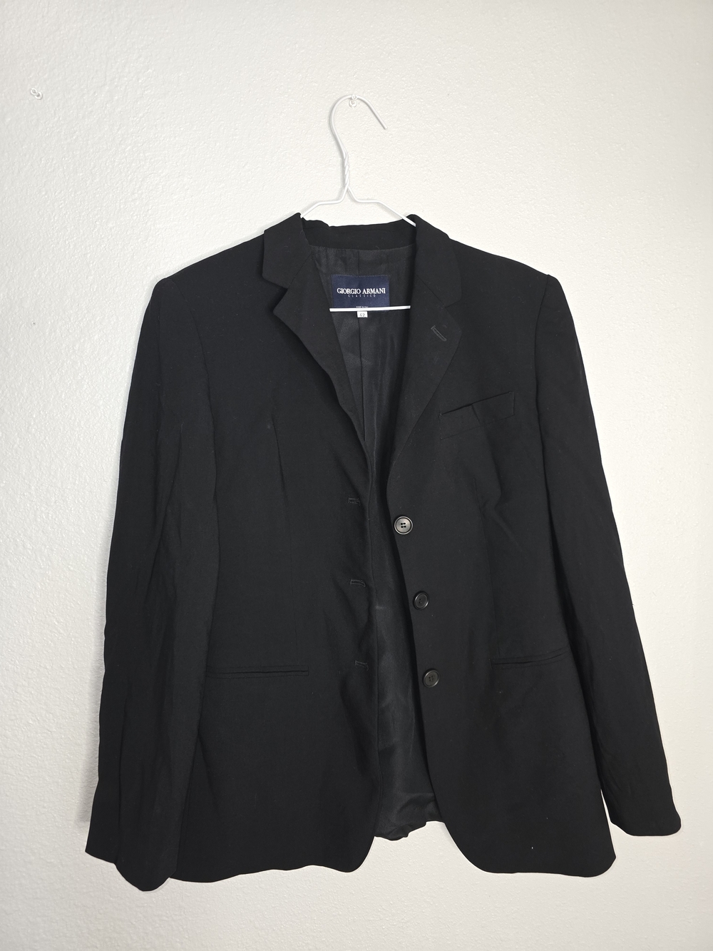 Giorgio Armani Women's Black Classic Blazer